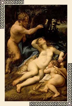 " Венера, Сатурн и Купидон" Correggio * Лувр